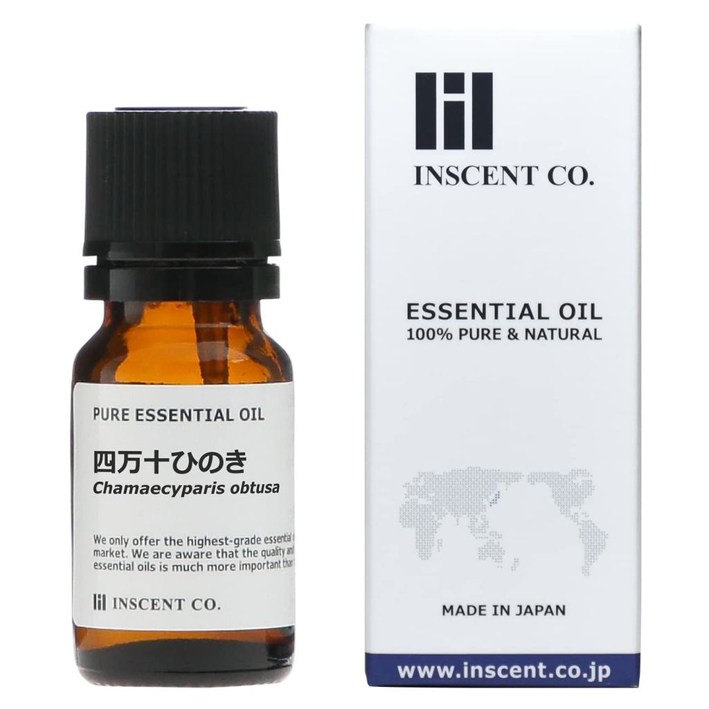 "Shimanami Hinoki Essential Oil - 10ml, 20ml, 50ml - Japan-Made AEAJ Certified Aromatherapy Oil"