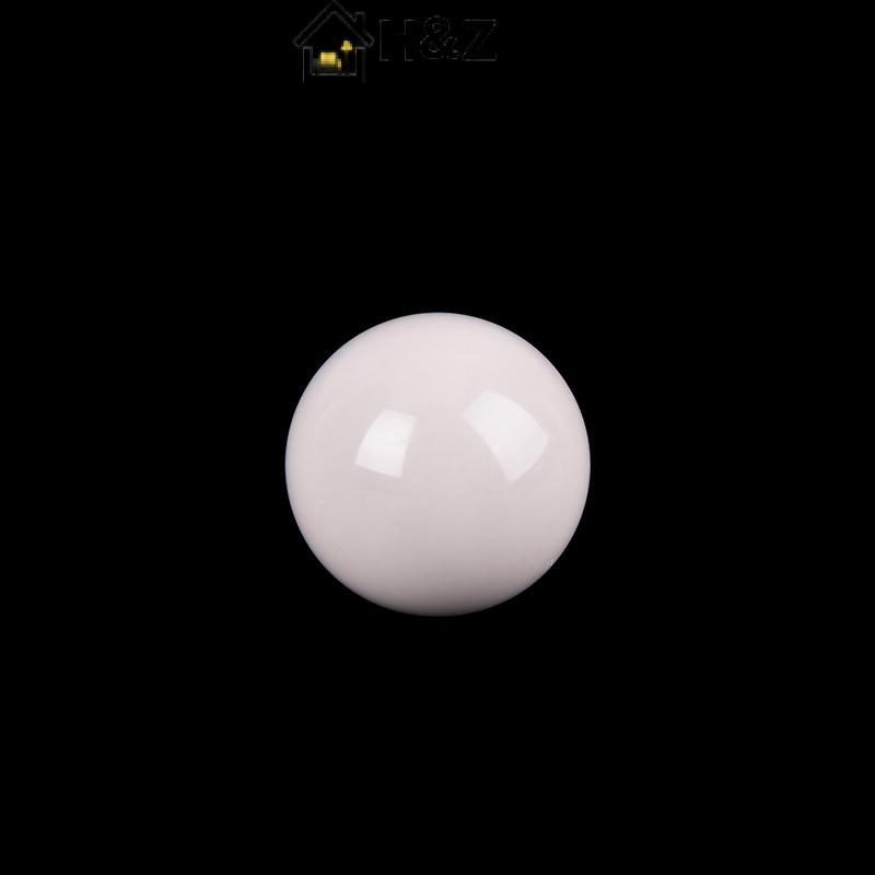 H&Z ลูกบอลสระสำหรับฝึกบิลเลียด สีขาวยกชิ้นเดียว ขนาด 52.5 มม.
