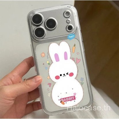 เคสโทรศัพท์เหมาะสําหรับiPhone Wink BunnyเหมาะสําหรับiPhone17ProMax Space Case 14 15 16 โปร่งใส 14pro