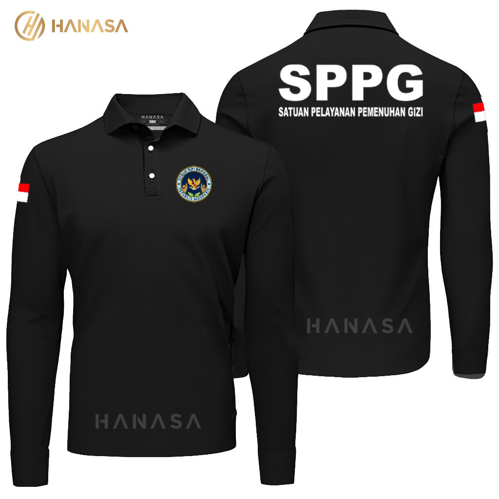 ใหม่ล่าสุด เสื้อโปโลแขนยาว DB MBG SPPG BGN National Nutrition Body | เสื้อคอปกโปรแกรม MBG