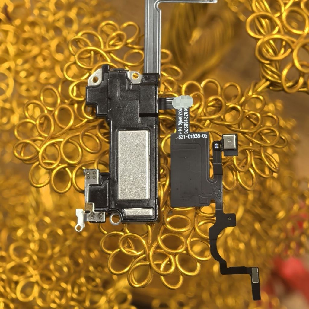 ชุดลำโพงและแผงเชื่อมต่อ Face ID สำหรับ iPhone 11/12 | หรือเปลี่ยนลำโพง iPhone 12 แยกชิ้น