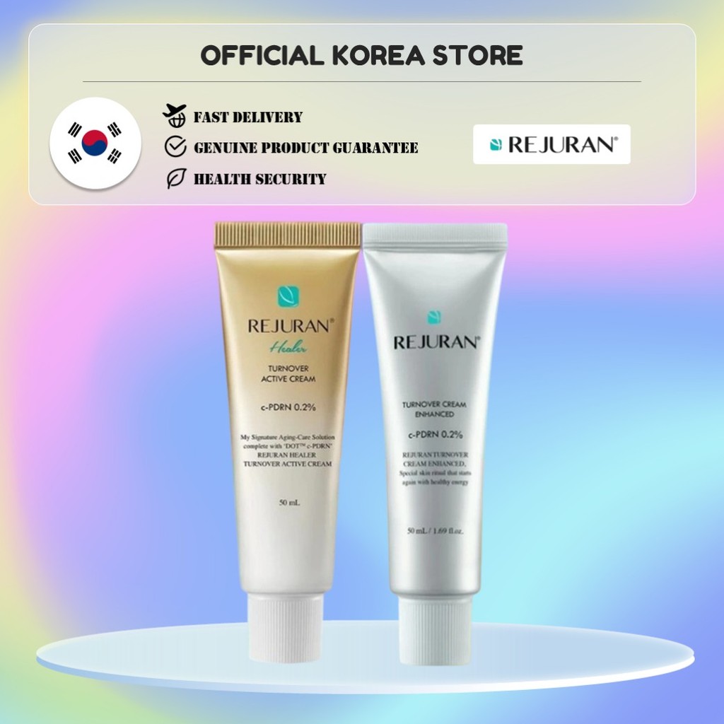 [REJURAN] Turnover Cream Enhanced/Turnover Active Cream 50ml / จากเกาหลี | กระชับ | ให้ความชุ่มชื้น 