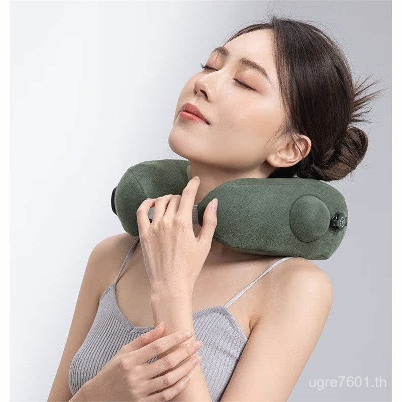 Inflatable อายุการใช้งานแบตเตอรี่ยาวนานแบบพกพา ZD-JZ0101-D นวดกระดูกสันหลังส่วนคอหัวนวด zdeer ชาร์จซ