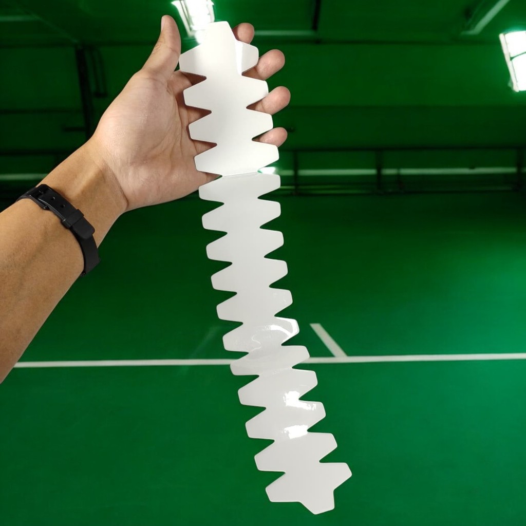 AMSport Racket Padel Head Protector Racket Frame Padel TPU Head Guard Tape 3K BTR42 คุณภาพ