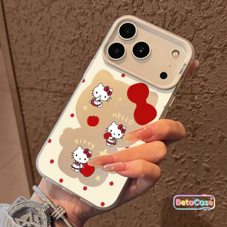 เคสโทรศัพท์ลายแมวสีชมพูและโบว์ผูก 2026 Phone Case for iPhone 17 16 15 14 13 12 11 Pro Max 17Pro Max