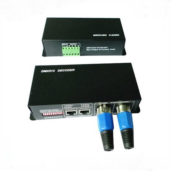 คอนโทรลเลอร์ led ถอดรหัส DMX512 คอนโทรลเลอร์ DMX512 คอนโทรลเลอร์ DMX