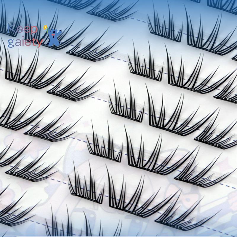 [Keepgaiety-t] DIY Clusters Eyelashes กาวติดขนตาปลอมแบบธรรมชาติมังงะขนตานุ่มแต่งหน้าทุกวัน [ใหม่] ราคา ถูกที่สุด ดีลบีเคเค แกลเลอรีภาพที่ 8
