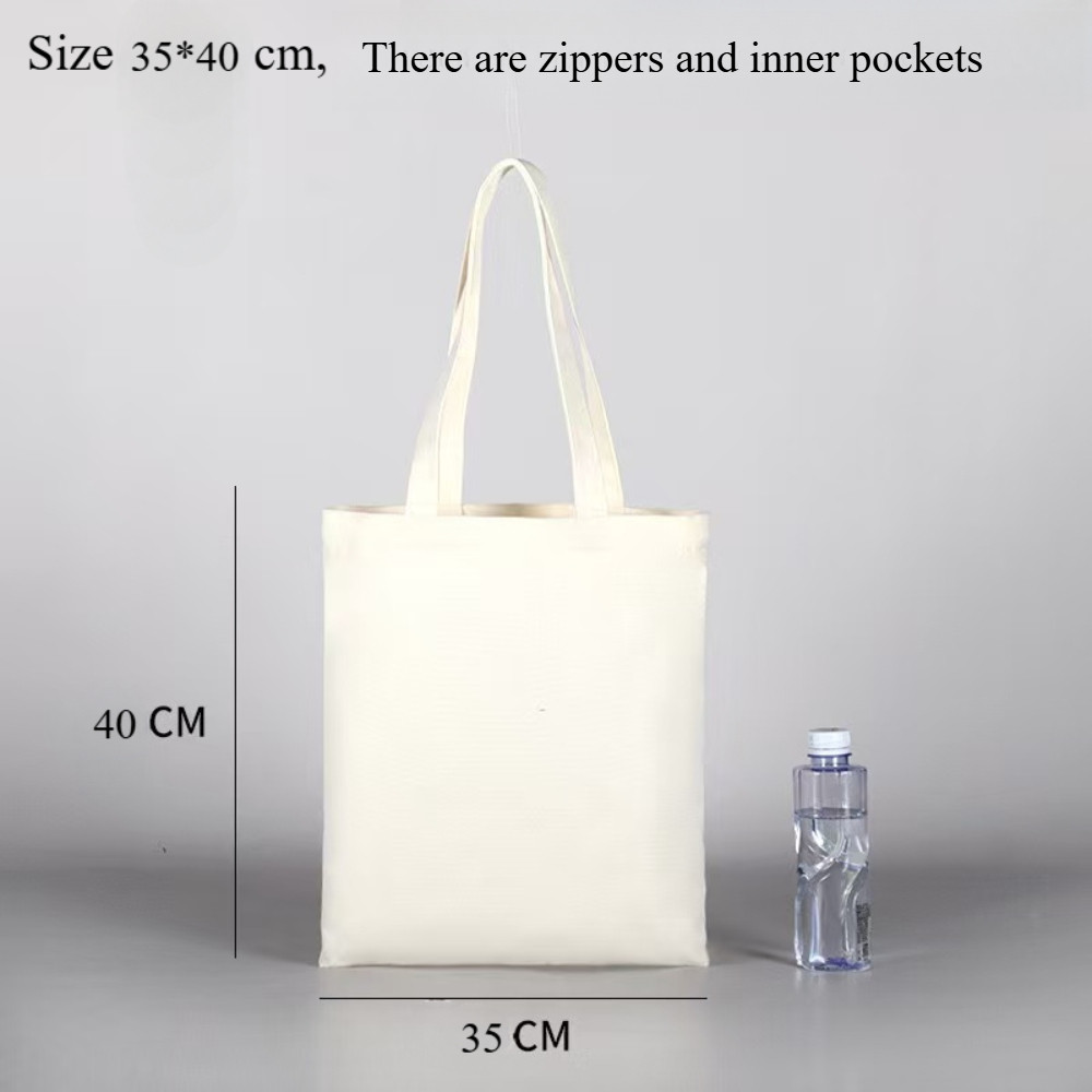 Du Fu Confucius Philosophy คําคมภาษาอังกฤษ กระเป๋า Tote ผ้าใบ ความจุมาก สำหรับนักเรียนและใช้งานทั่วไป - รูปที่ 4