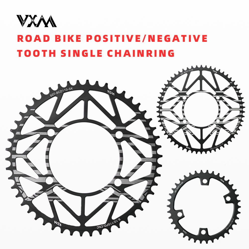 Single-Speed Bike Chainring 110BCD 4-Hole Claw Design 36T และ 58T เข้ากันได้กับ derailleur R7/8000