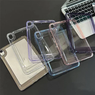 คสสำหรับไอแพด กันกระแทก สำหรับ ไอแพด อะคริลิคใส + TPU Softshell gen10 สำหรับ ไอแพดAir6 7 8 Gen7/8/9 Air4/5 Pro11 mini6 7