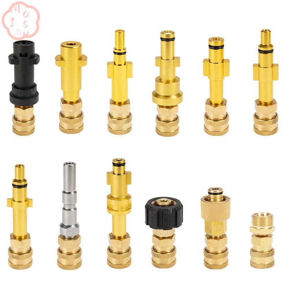 MIOSHOP เครื่องซักผ้าความดันทนทานโฟมเครื่องกําเนิดไฟฟ้าสําหรับ Karcher Snow Foam Bayonet Adapter