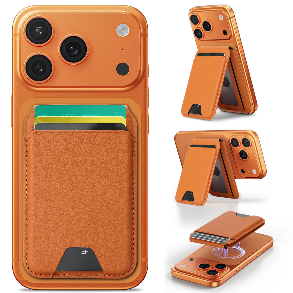 wallet magsafe magsafe wallet All-in-One Card Holder ที่วางโทรศัพท์แม่เหล็ก Magsafe Portable Back St