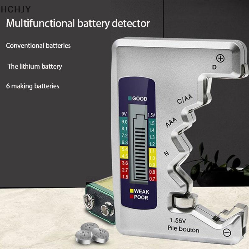 Hchjy เครื่องทดสอบความจุแบตเตอรี่อเนกประสงค์สำหรับ Li-Ion, AA, AAA, C, D, 9V เซลล์ th ราคา ถูกที่สุด ดีลบีเคเค แกลเลอรีภาพที่ 6