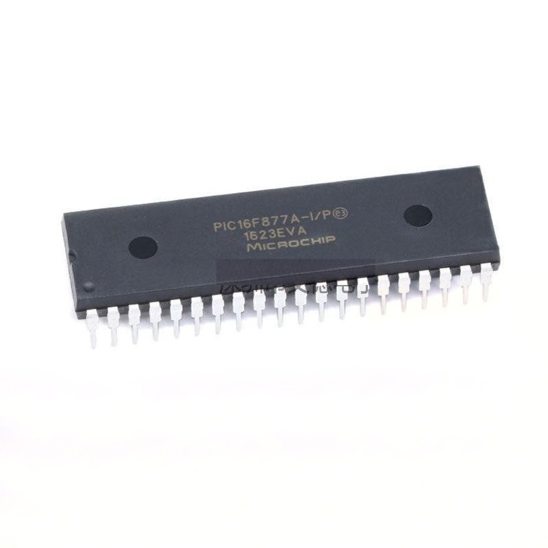 (1 ชิ้น) ชิ้นส่วนอิเล็กทรอนิกส์ PIC16F877A-I/P PIC16F877 In-Line DIP-40 8-Bit CMOS Microcontroller ช