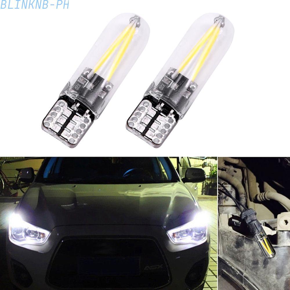 ไฟป้ายทะเบียนกระจก 2 ชิ้น DC 12V-24V Super bright T10 194 168 6500K