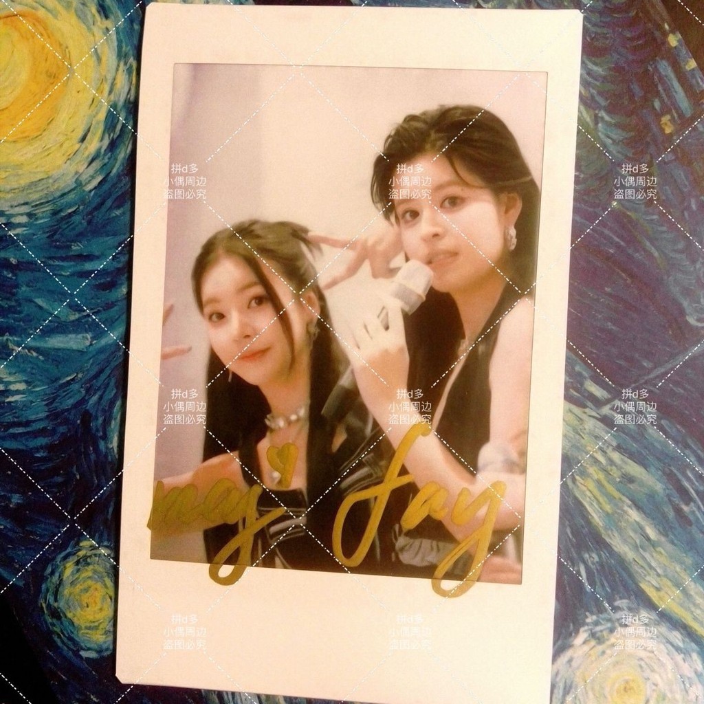 T ละครไทย Dream She faymay ลายเซ็นโพลารอยด์ 10 ซม. 4/3