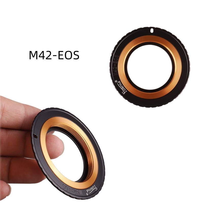 ใหม่ M42 - EF Mount Adapter แหวนปรับแหวนด้านในสําหรับ M42 x 1 สกรูเลนส์และ Canon EOS EF / EF-S กล้อง