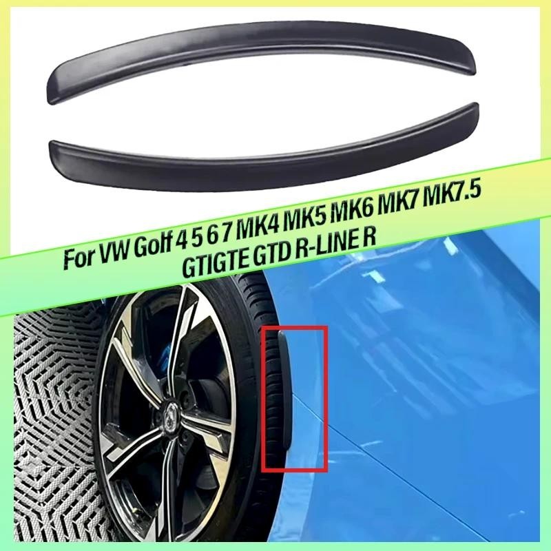 สําหรับ VW Golf 4 5 6 7 MK4 MK5 MK6 MK7 MK7.5 GTIGTE GTD R-LINE R Fender Vents Protector รถล้อคิ้ว A