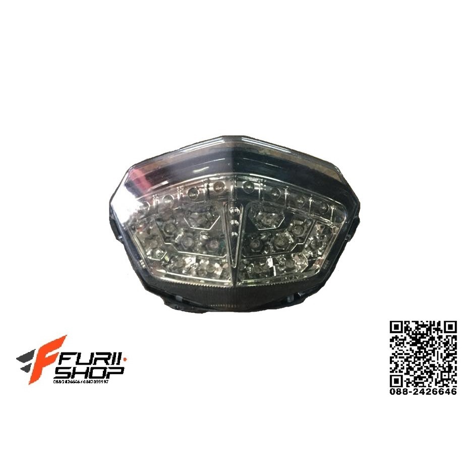 ไฟท้ายมีไฟเลี้ยวในตัว Kawasaki Ninja 250(โฉมเก่า) / KSR 110