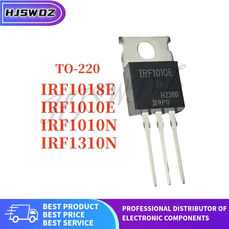 10PCS IRF1018E IRF1010E IRF1010N IRF1310N TO-220 N-channel MOSFET Field effect tube ยี่ห้อใหม่สต็อกช