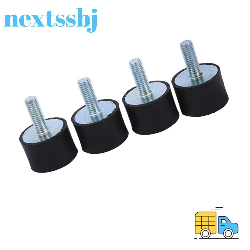 NEXTSTH โช้คอัพ 4 ชิ้น, M8 30x20 มม.ยาง Mounts, Heavy Duty ทรงกระบอก Anti-Vibration เกลียวสตั๊ด Isol