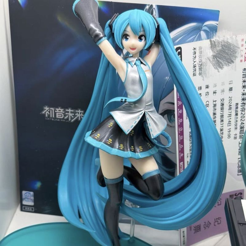 SEGA Hatsune Miku 10th Anniversary 39 Limited Formula Clothes Jumping Scenery Figure ใหม่เอี่ยม