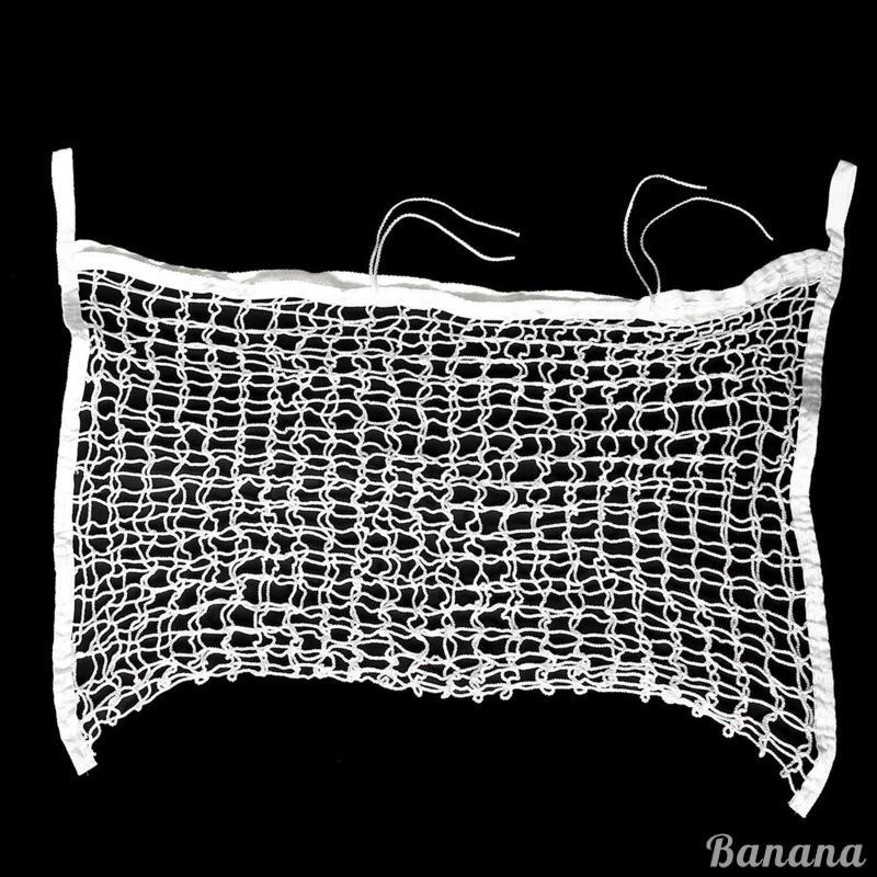 [ในสต็อก] Full Day Horse Hay Net Bag Horse Feed Hanging Big Mesh Bag with Small Holes 90x60cm