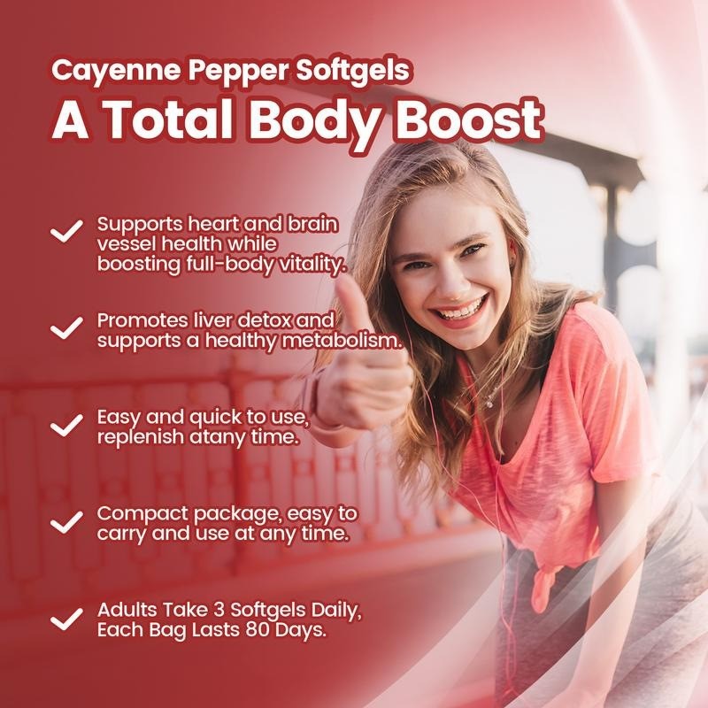 现货TK辣椒 ซอฟท์เจล/Cayenne Pepper/维生素补充剂28989260409