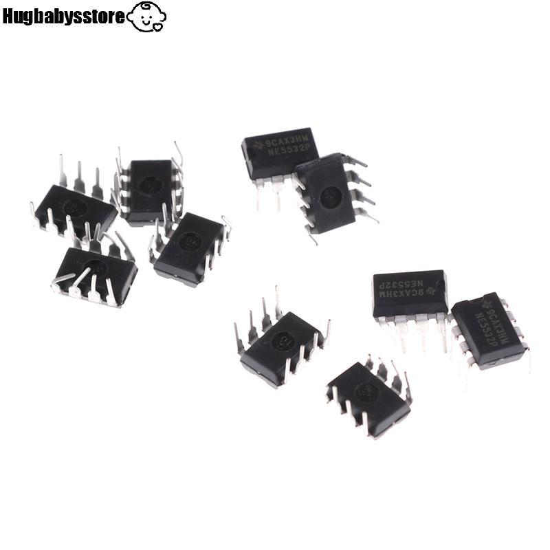[Hugbabys-t] 10 ชิ้น NE5532P NE5532 DIP-8 Dual Low Noise Op-Amp TI IC