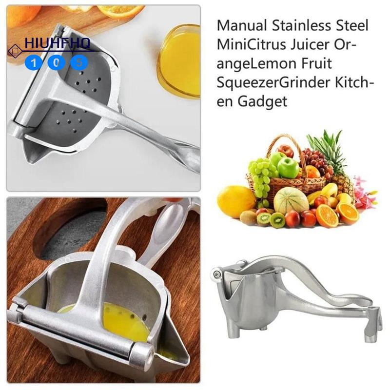 Hiuhfhq106Alloy Lemon Squeezer เครื่องคั้นน้ําผลไม้ด้วยตนเอง Lemon Squeezer เหล็ก