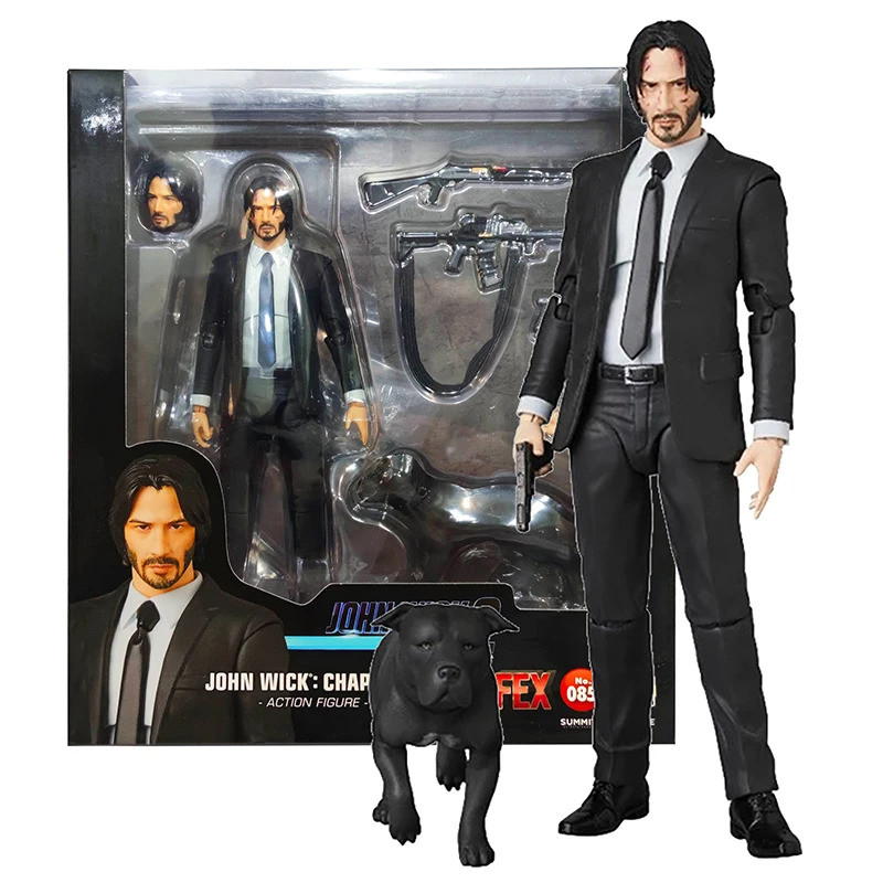 MAFIX 085 John Wick Chapter 2 Action Figure 16 ซม.เครื่องประดับเคลื่อนย้ายได้ PVC Collection Johntha