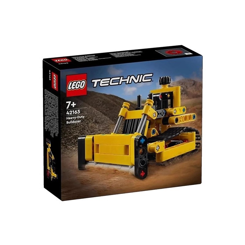 ของแท้ LEGO 42163 Heavy-Duty Bulldozer Building Block Toy Gift Assembly ybl260411