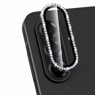 ฟิล์มเลนส์กล้อง แบบวงแหวน(เพชร) For รุ่น Samsung A37 A57 A17 A07 (5G) A26 A36 A56 กันรอยขีดข่วน ป้องกันเลนส์กล้อง 014