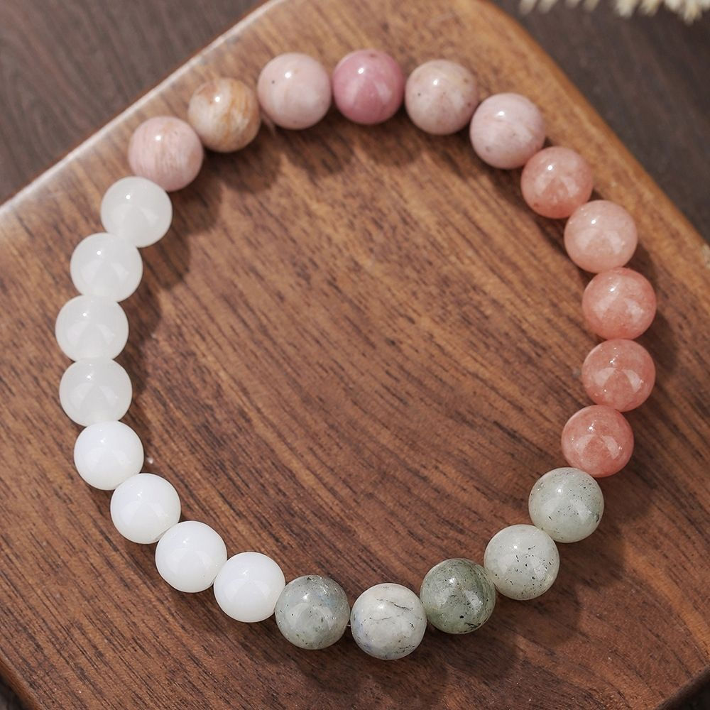 TB Spot Goods#Popular Bracelet for Anxiety Relief, Natural Stone Bead Bracelet, Hot-Selling New Mode