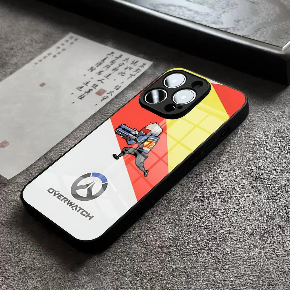 BK-2 O-Over-watchSเคสโทรศัพท์สําหรับIPhone 17 16 Pro Max 15 Plus 14 Pro 12 11 13 Mini X XR 6 SEฝาครอ