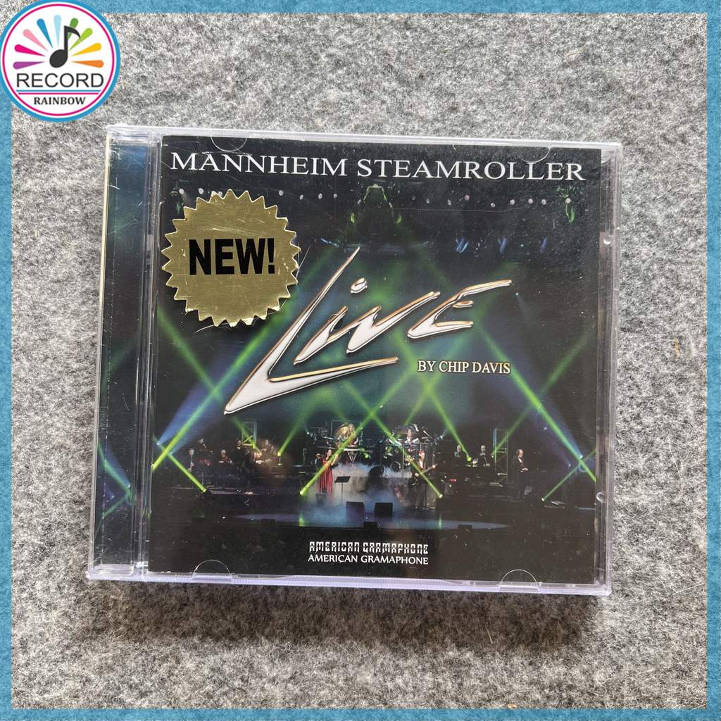 Mannheim Steamroller Live Original CD Album [Sealed] Brand New 1Z0954 -TH2