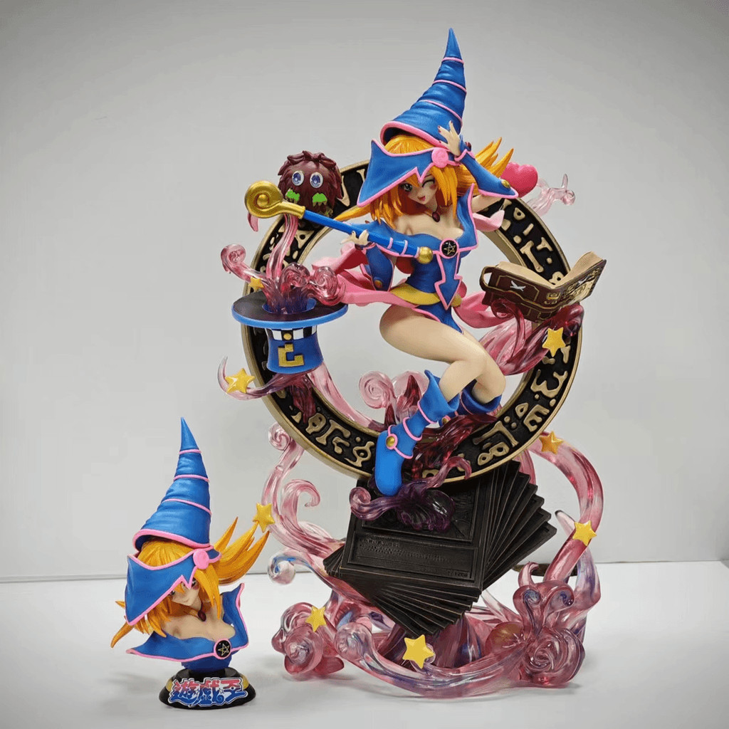 【ks0623.th】 [Spot Goods]Game King Series Dark Magician Girl+Bust Hand-Made Motherland Edition Real S
