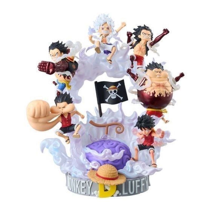 One Piece อะนิเมะ One Piece Luffy PB Limited รูป wcf Luffy Full รูปแบบชุดรูปเครื่องประดับ p