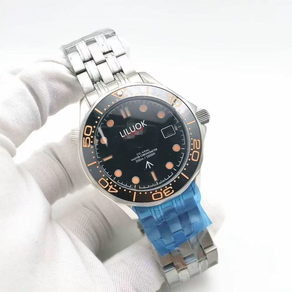 อุปกรณ์เสริมนาฬิกา H Ma All-Steel Case เหมาะสําหรับ 8200 2824 Movement Stainless Steel Sapphire Glas