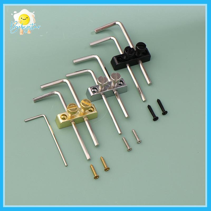 [Inthehot-t] 1 ชุดกีตาร์ Headsto ติดตั้ง Allen Key Headsto ประแจผู้ถือเครื่องมือสําหรับ Tremolo กีตาร์เบสพร้อมสกรูติดตั้ง [ใหม่]