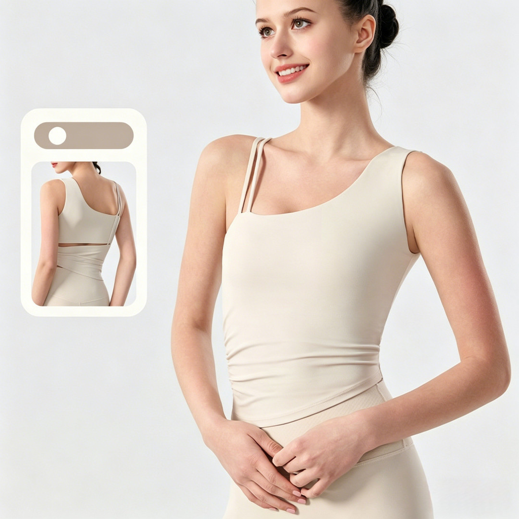 Fly Yoga Sport Bra แบบ quakeproof สำหรับโยคะและออกกำลังกาย รูปที่ 2