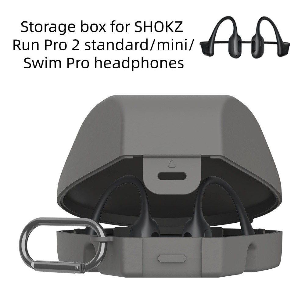 Hard PC Storage Case สําหรับ SHOKZ Run Pro 2 มาตรฐาน/Mini/Swim Pro หูฟัง,กันฝุ่นกันกระแทกพกพาพร้อมตะ