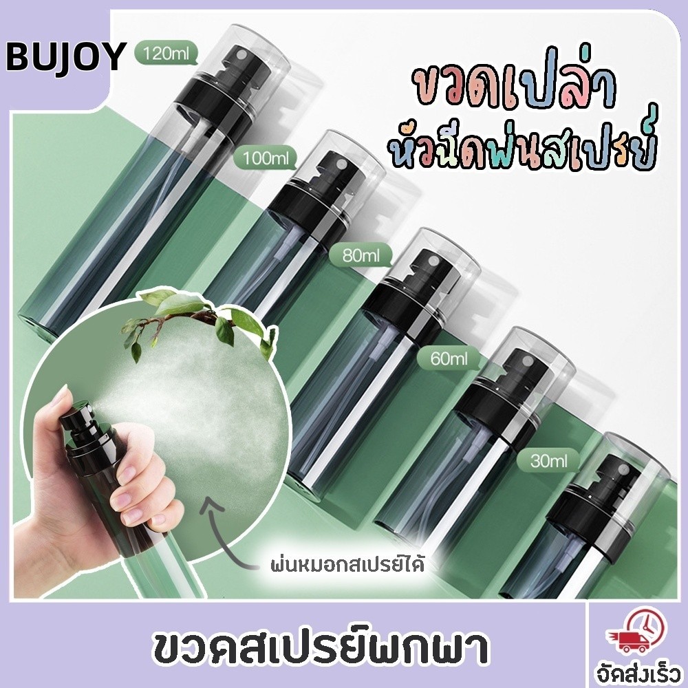 LoomLab  ขวดสเปรย์ ขวดน้ำหอมเปล่า ขวดสเปรย์พกพา ขวดเปล่า ขวดสเปย์ 30 60 80 100 120 mL สเปย์ travel set