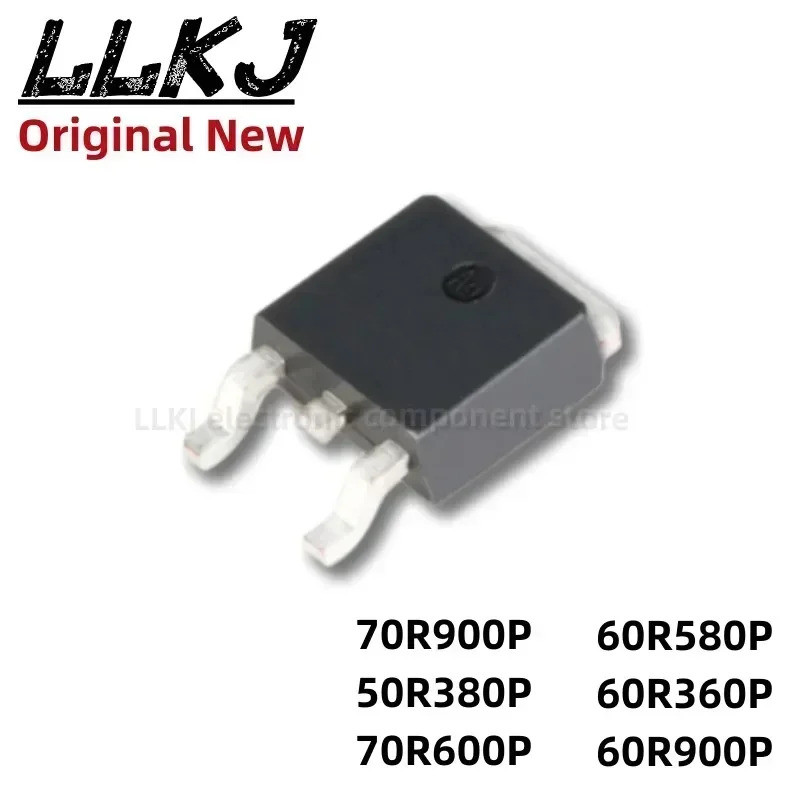 5 ชิ้น MMD70R900P MMD50R380PPRH MMD70R600PRH MMD60R580P MMD60R360P MMD60R900P TO252 Field Effect ทรา