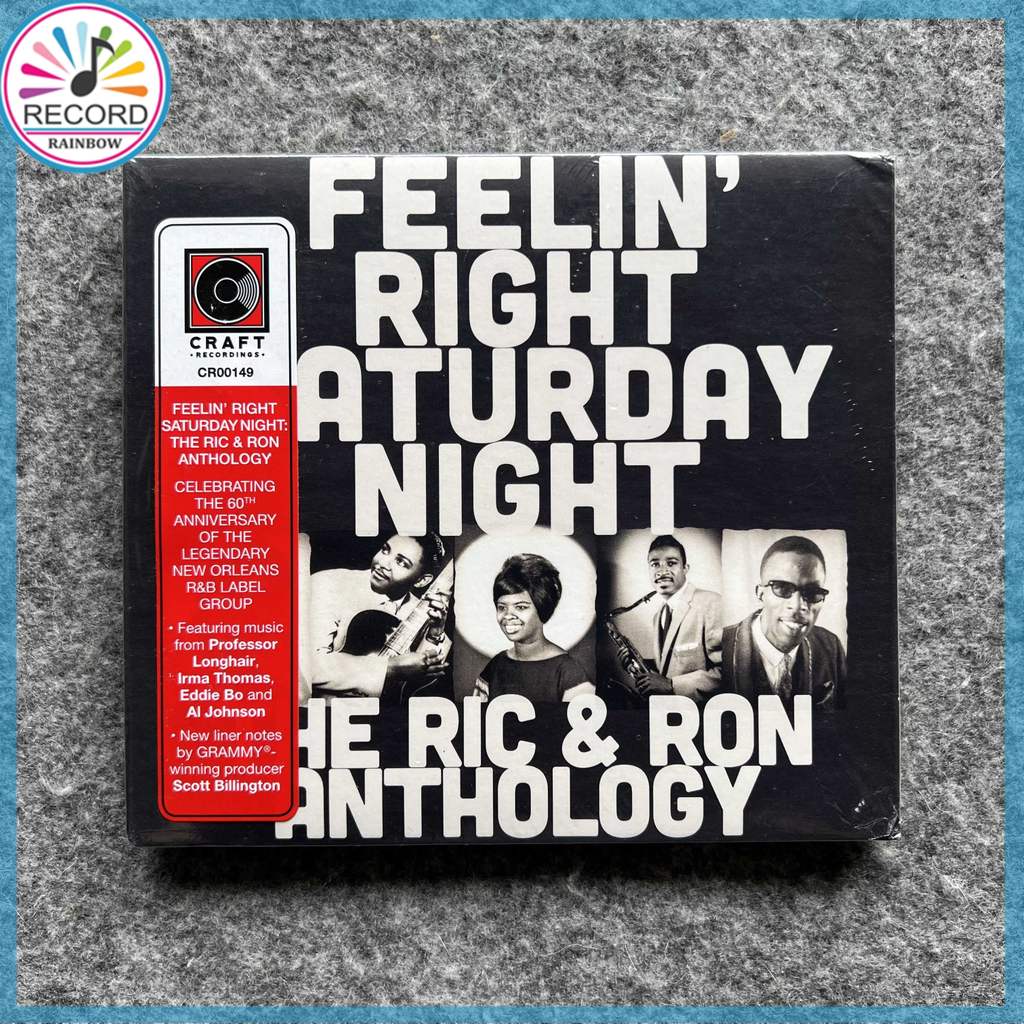 Feelin Right Saturday Night The Ric & Ron Anthology Original CD Album [Sealed] Brand New 1Z04059 -TH