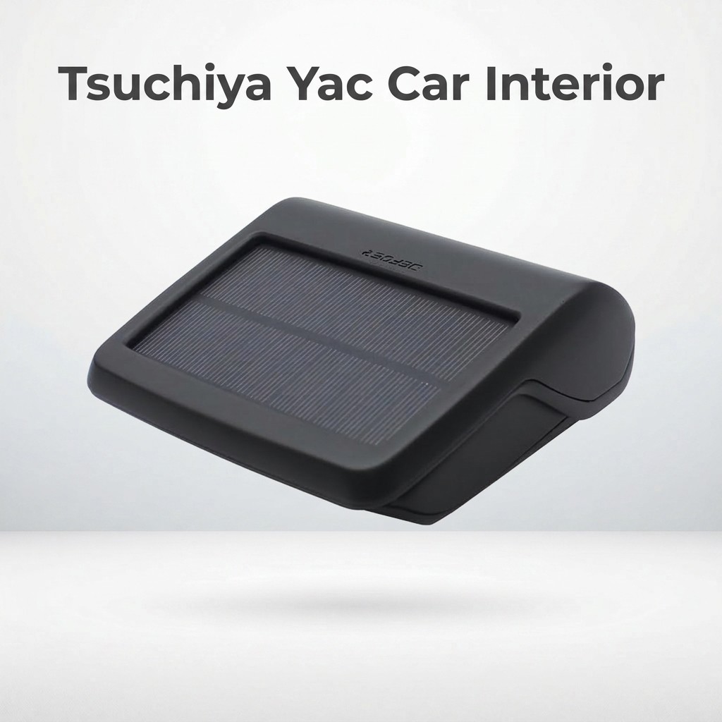 Tsuchiya Yac Car Interior Accessories Ozone Generator Solar Ozone Black CD-160