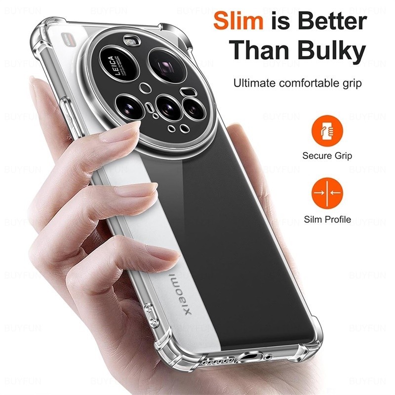 XIAOMI MI 15 ULTRA / MI 15 Soft Anticracking Air bag Jelly Case