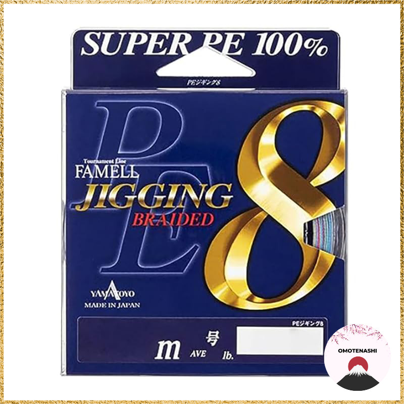 Yamatoyo PE Jigging8 Fishing Line 400m Various Sizes