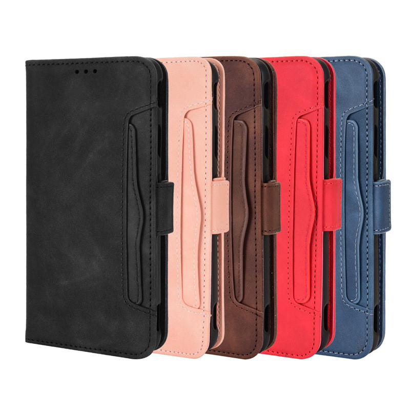 เหมาะสําหรับ ZTE Red Magic 7 เคสโทรศัพท์ Flip ZTE nubia Red Magic 7S Pro Multi-Card Slot เคสหนัง