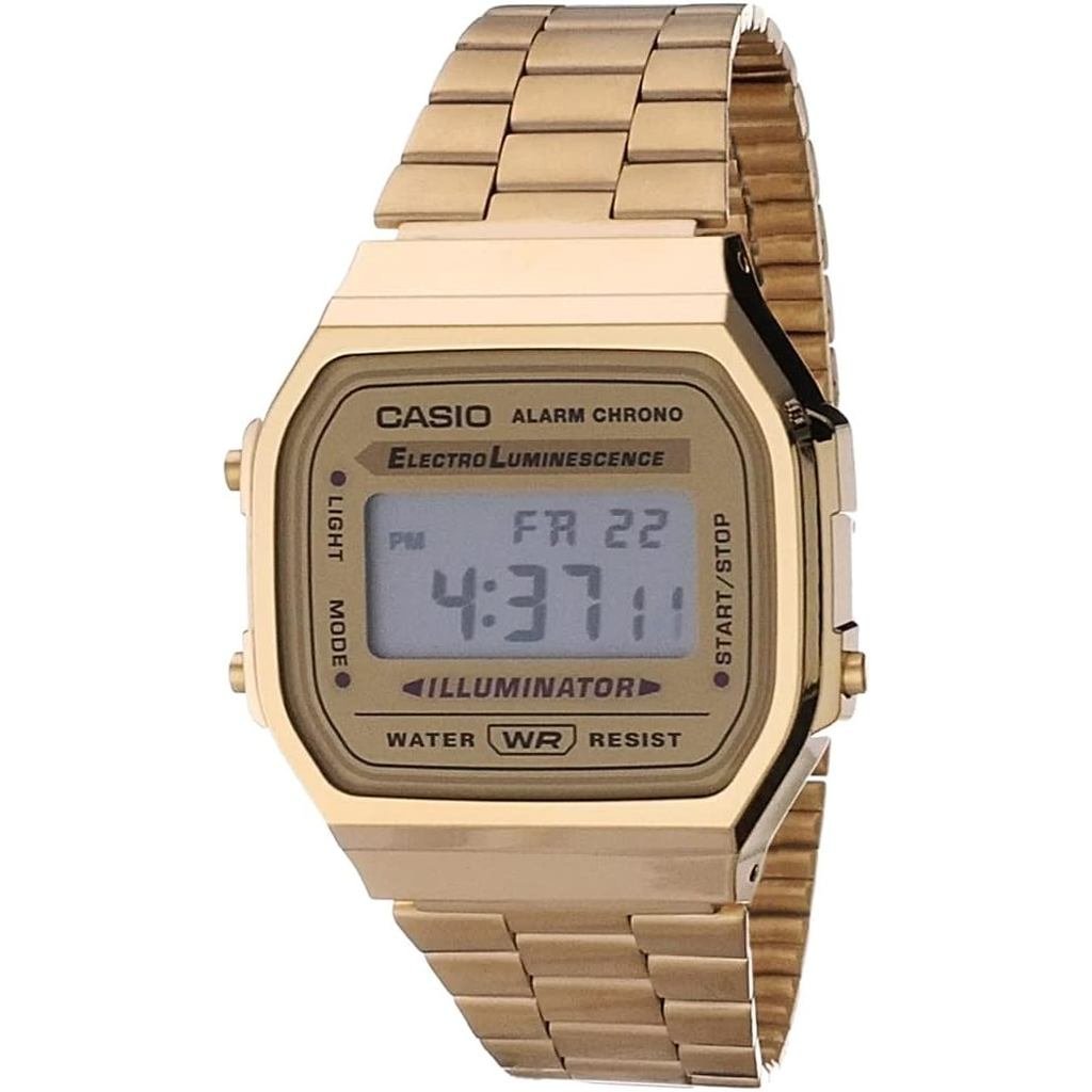 Casio Vintage Retro Collection นาฬิกาโลหะ A168W